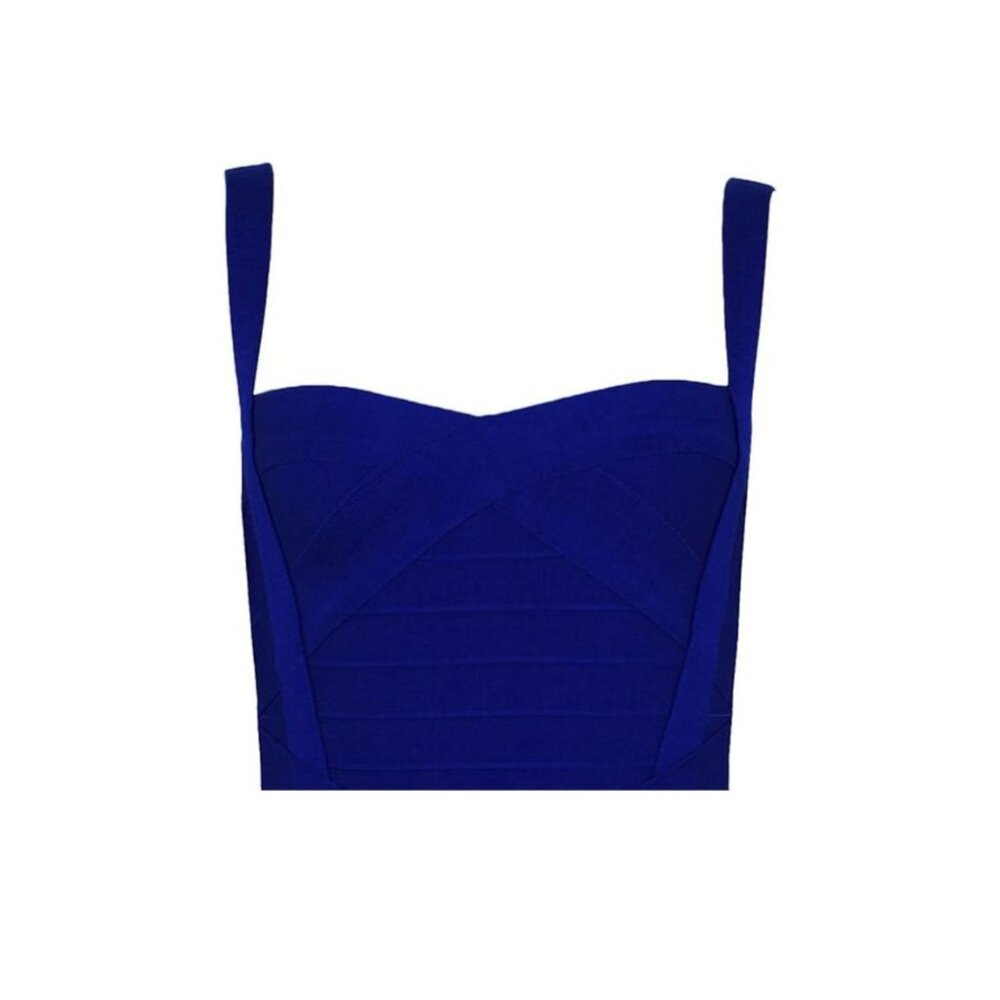 Spaghetti Strap Solid Mini Rayon Bandage Dress - … - image 5